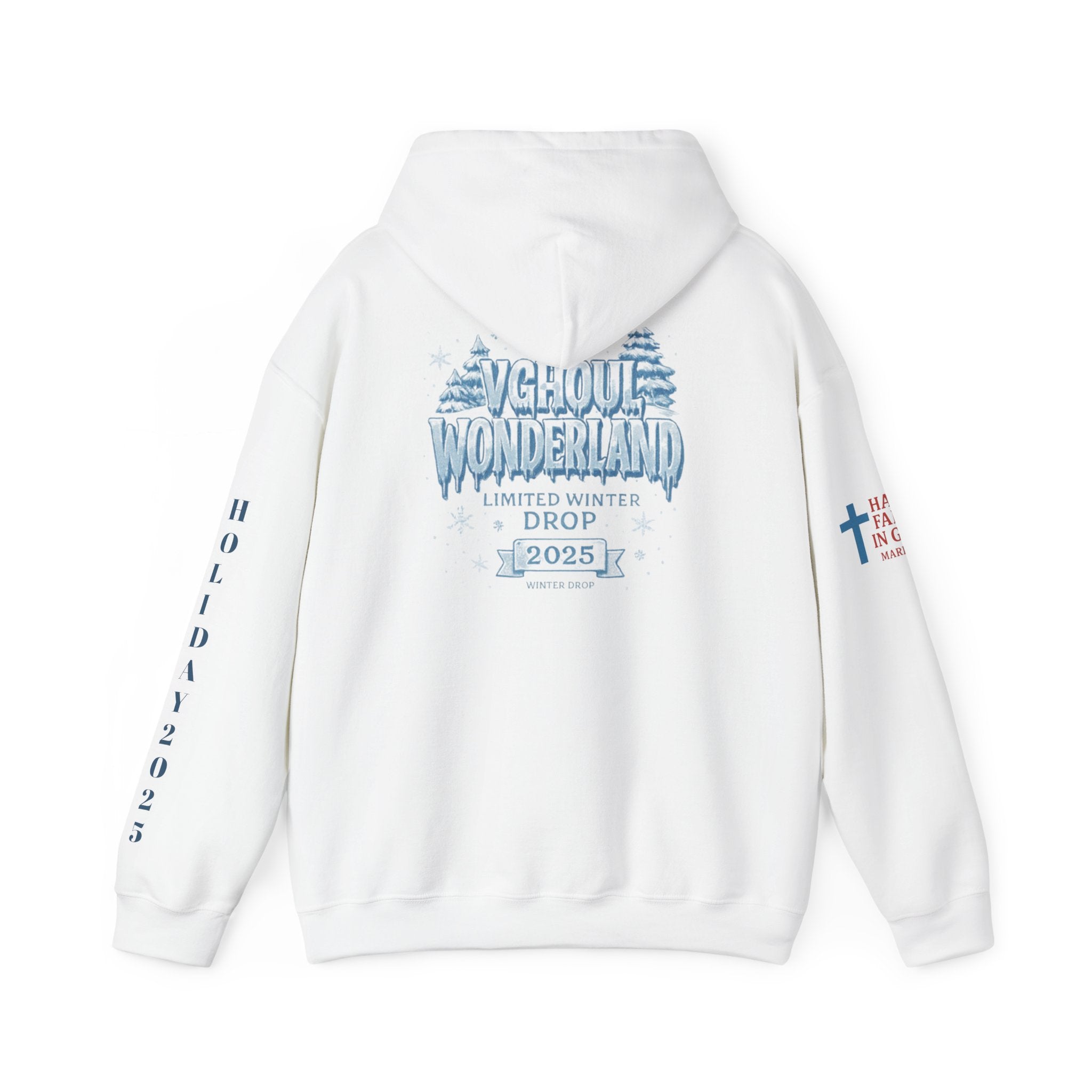 🎅❄️Vghoul Wonderland Hoodie – Limited Holiday Drop 🎄🧊✨